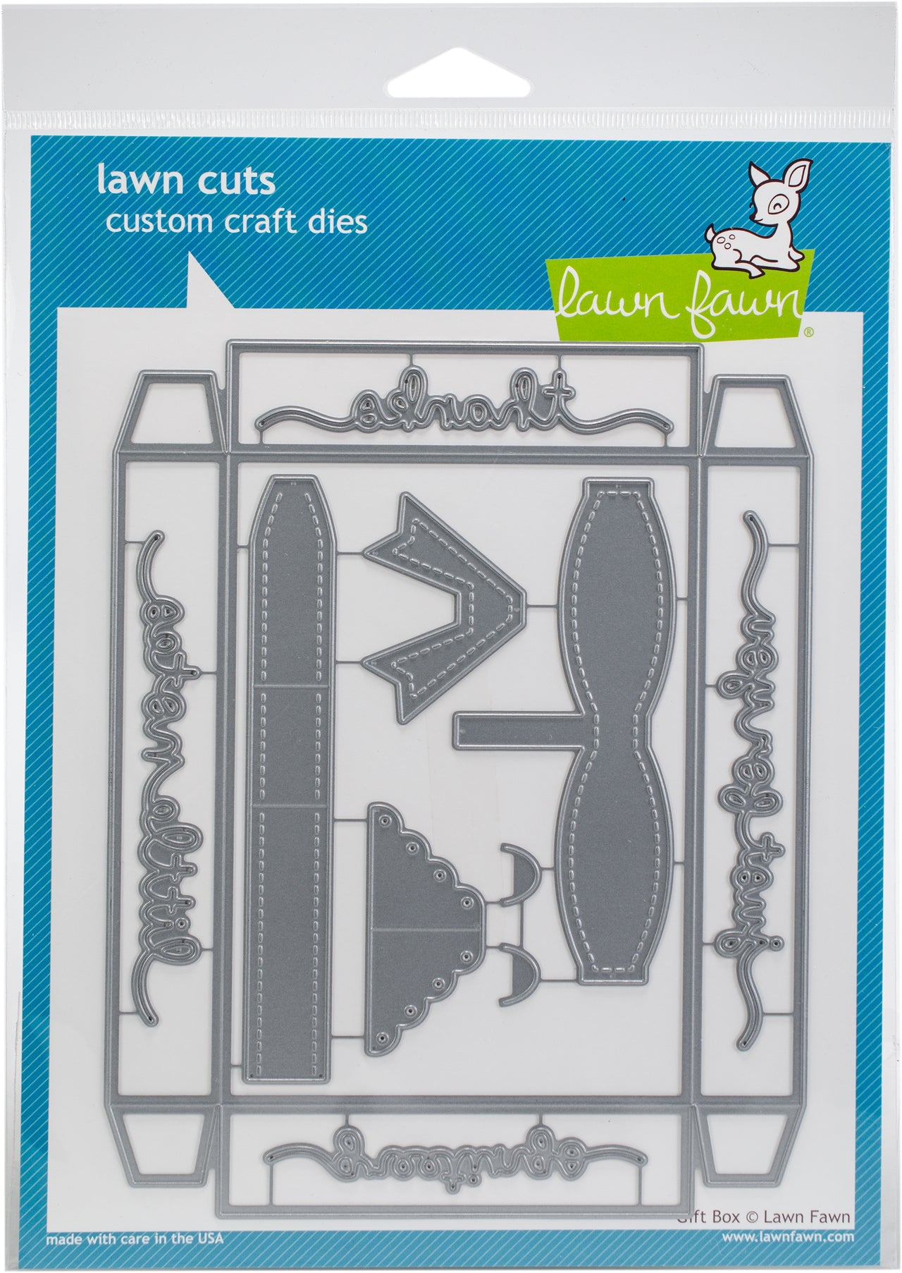 Lawn Fawn Lawn Cuts Custom Craft Die - Gift Box