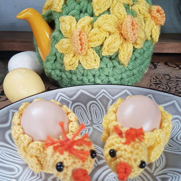 Chick and Lamb Creme Egg Baskets