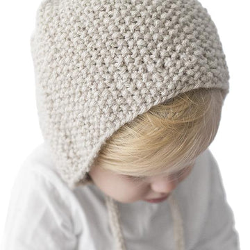 Seed Stitch Bonnet