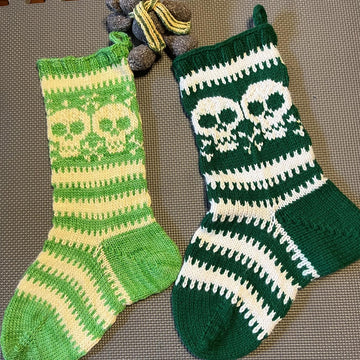 Skull Christmas Stocking