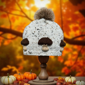 Mushroom Beanie Winter Hat