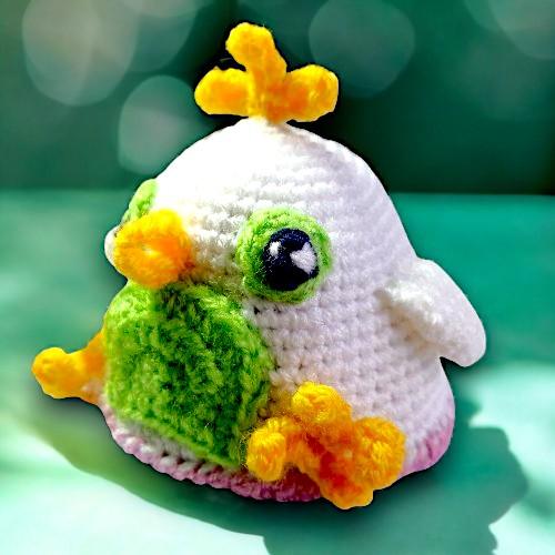 Easter Reversible Rabbit and Chicken Crochet Pattern (PDF)
