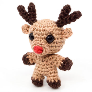 Mini Noso Reindeer Crochet Pattern