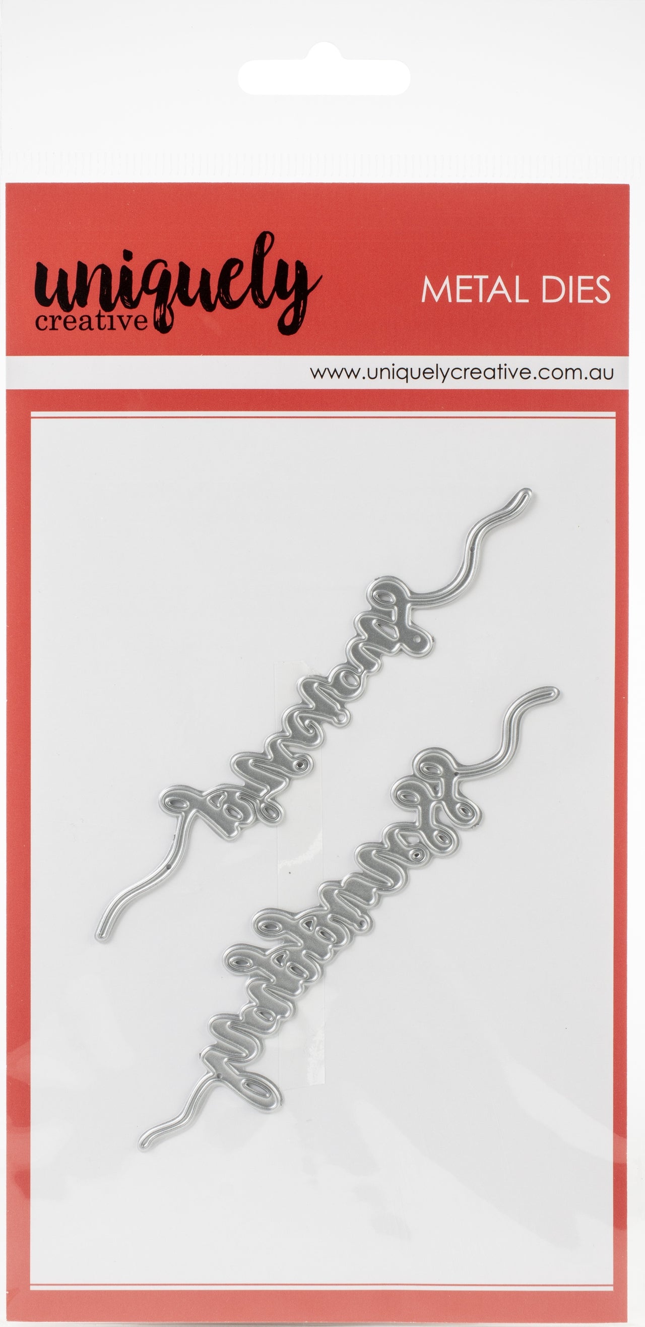 Uniquely Creative Metal Dies - Small Words
