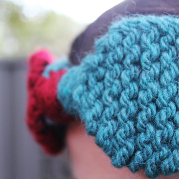 Knitted Christmas Headband