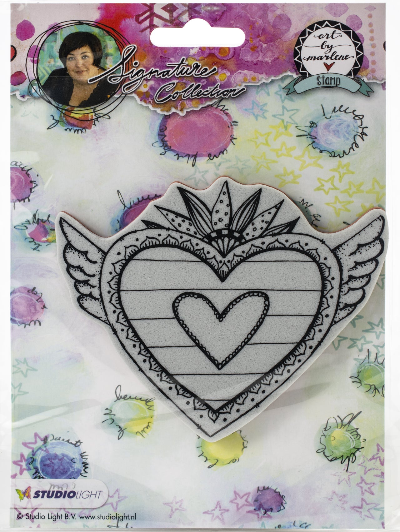 Studio Light Art By Marlene 2.0 Hearts Cling Stamp - 554046
