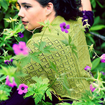 Rosemarie's Garden Shawl