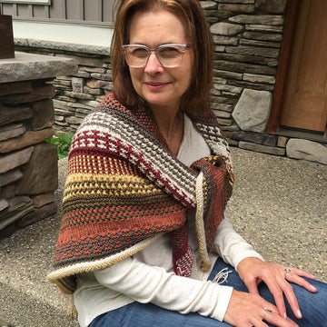 Autumn Shenanigans Shawl