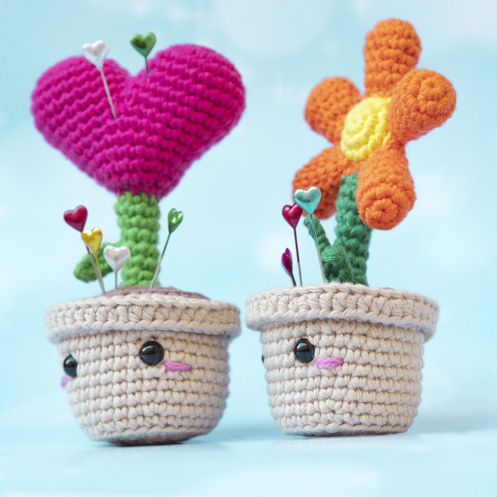 Pincushion flowerpots