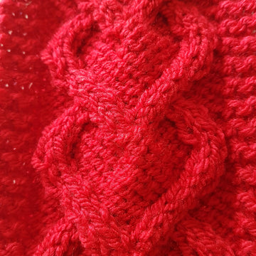 I love Cables Headband Knitting Pattern