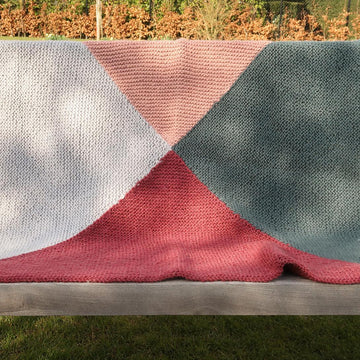 Quadrant Baby Blanket