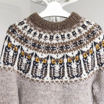 UHU Eagle-Owl Icelandic Lopapeysa Sweater