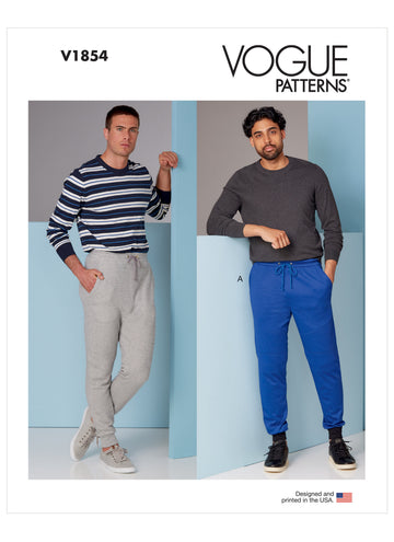 Vogue Men's Pants V1854 - Sewing Pattern