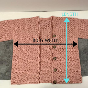 Button up cardigan pattern