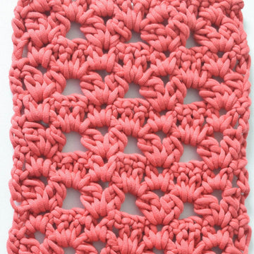 Clusters and Vs Lace Scarf