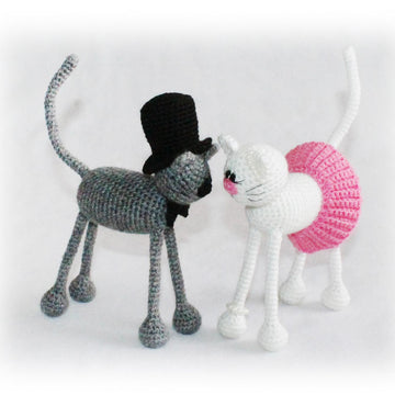Casper and Katy Cats Crochet Pattern