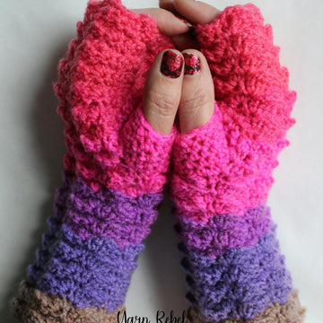 Dragon Scale Fingerless Gloves