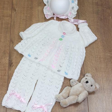 Beaded Babe Baby Knitting Pattern#101
