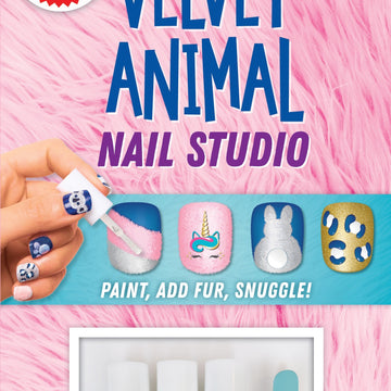 Klutz Mini Kits: Velvet Animal Nail Studio - 613781