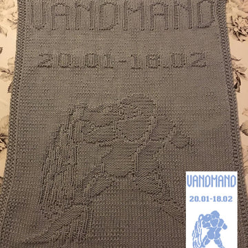 Nr. 558 Zodiac Aquarius guest towel