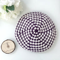 Classy Houndstooth Beret