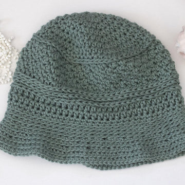 Linen Sun Cloche