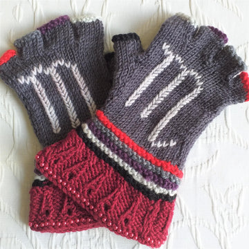 Star Sign Stash Mittens - SCORPIO