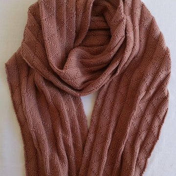 Triangle Rib Scarf