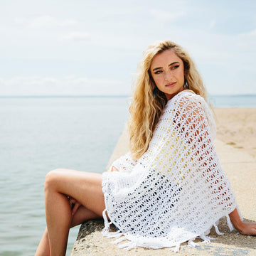 On Cloud 9 Hooded Poncho