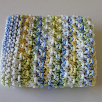 Moss Stitch Dishcloth