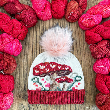 Love Mushroom Beanie