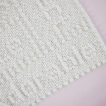 Precious Words One-Piece Baby Blanket