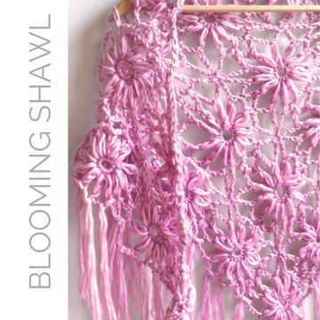 Blooming Shawl Crochet Pattern