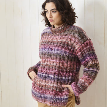 Sweater and Cardigan in King Cole Cottagespun Chunky - P6246 - Leaflet