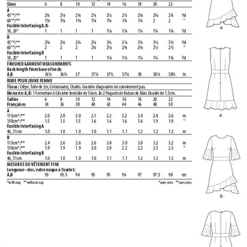 Butterick Misses' Dresses B6729 - Sewing Pattern