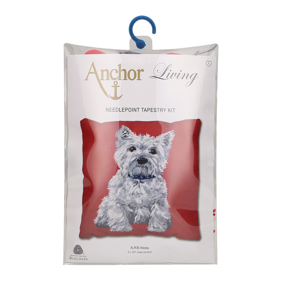 Anchor Cushion Westie Tapestry Kit