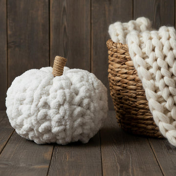 Chunky Pumpkin Pillow