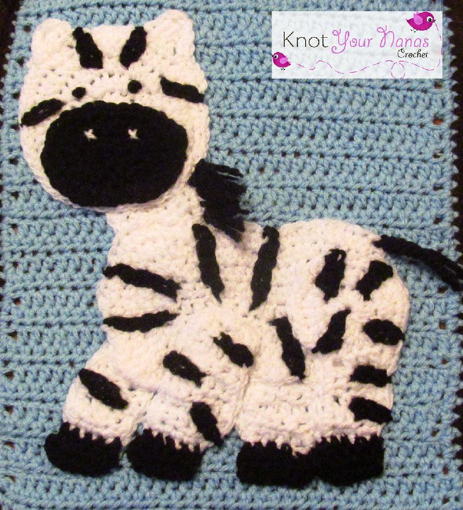 Zebra Applique