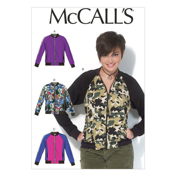 McCall's Misses' Jackets M7100 - Sewing Pattern