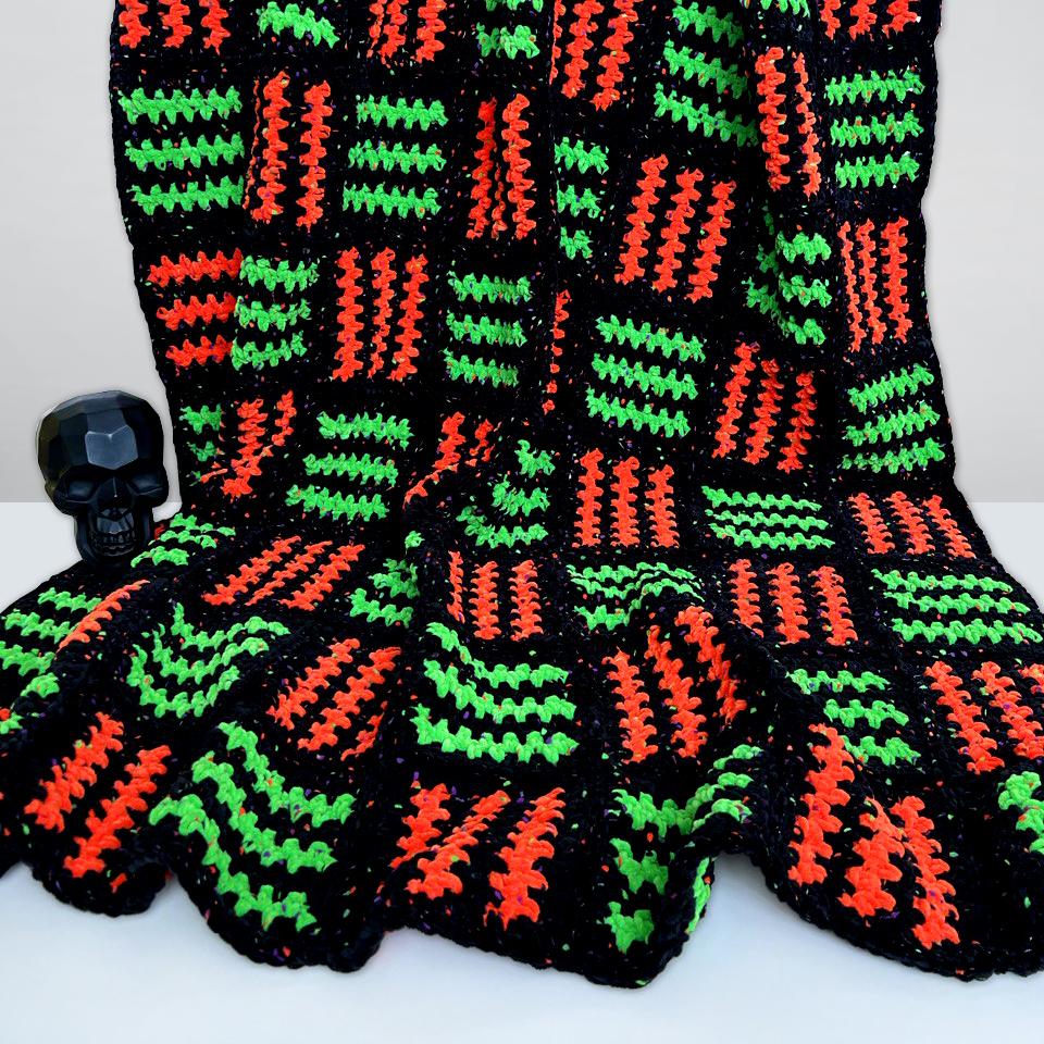 Vibrant Halloween Blanket