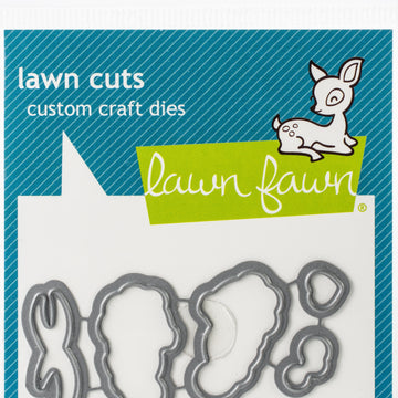 Lawn Fawn Lawn Cuts Custom Craft Die - Seahorsin' Around