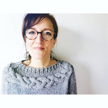 Cable Neck Sweater