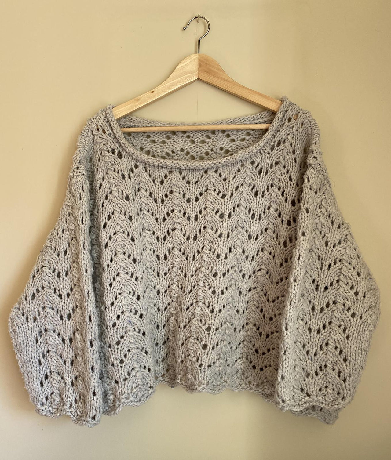 Meg Chunky Lace jumper
