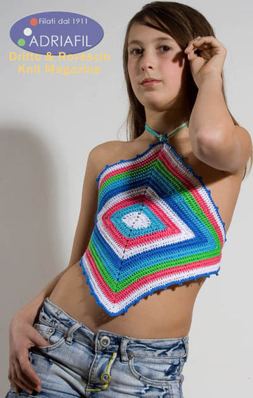 Haiti Top in Adriafil Cheope - Downloadable PDF