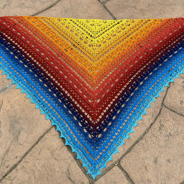 I Fits, I Sits Shawl