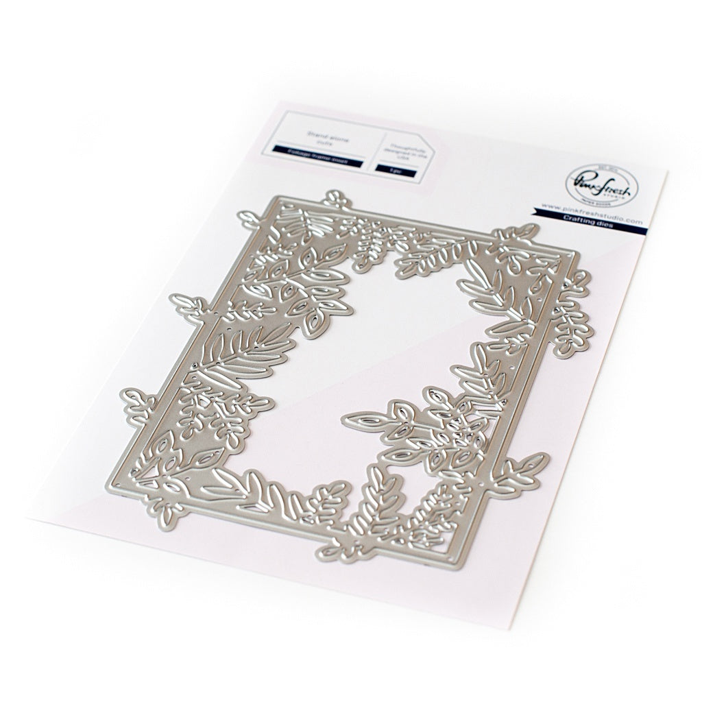 Pinkfresh Studio Die - Foliage Frame Insert