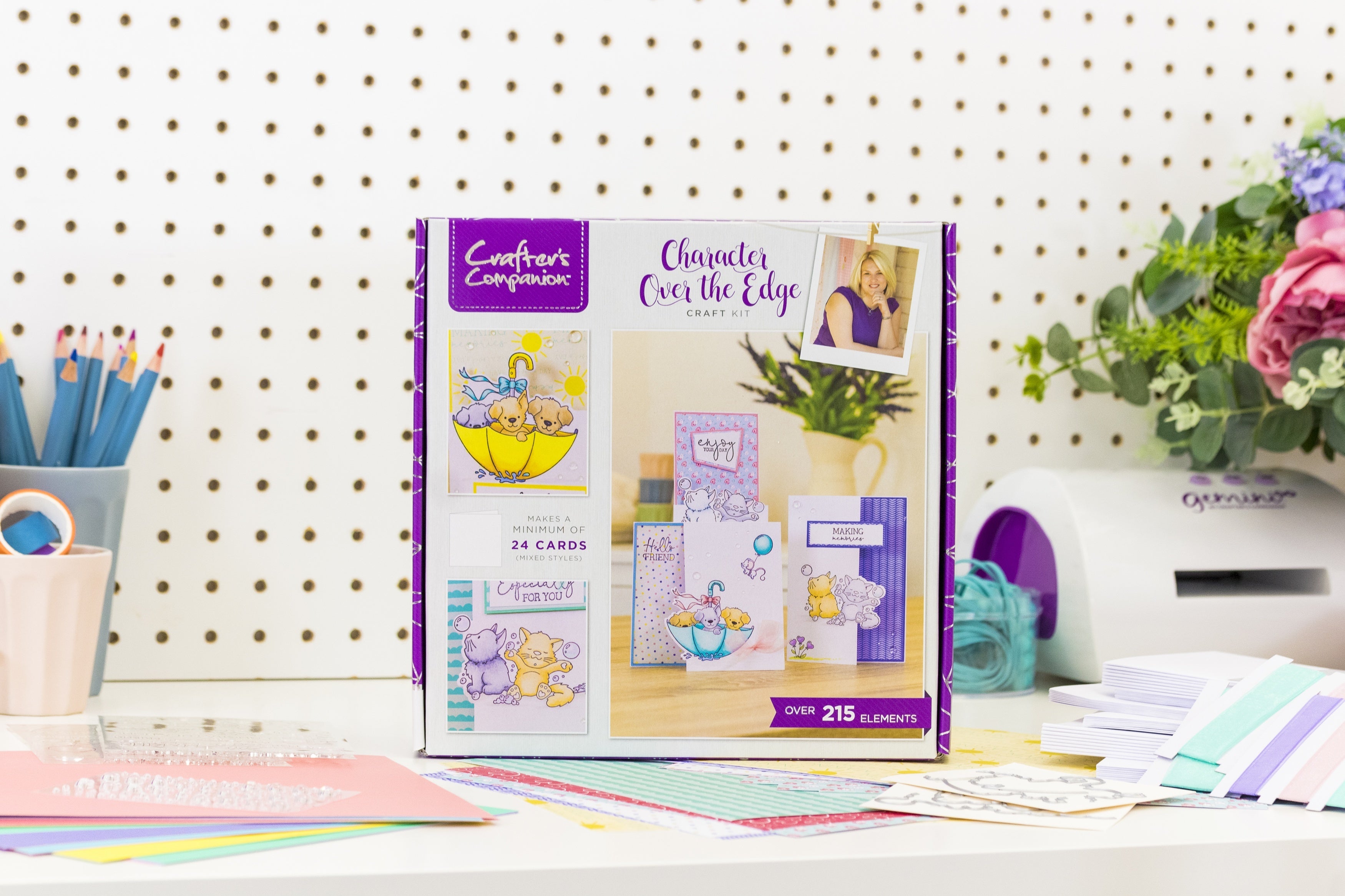 Crafter's Companion Craft Box Kit - Character Over The Edge