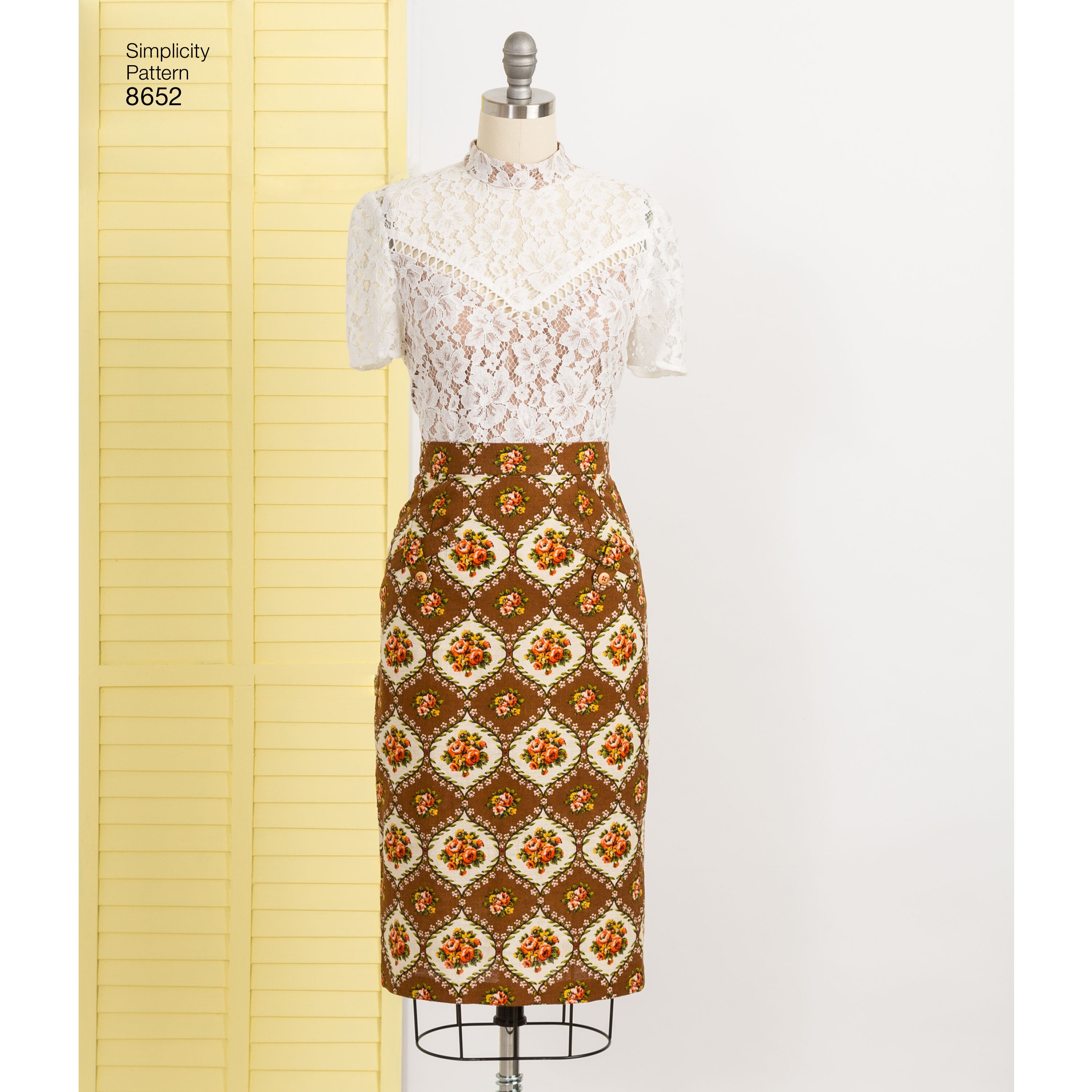 Simplicity 8652 Women's Skirts - Sewing Pattern