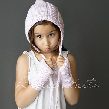 Cable Knit Fingerless Gloves Pattern