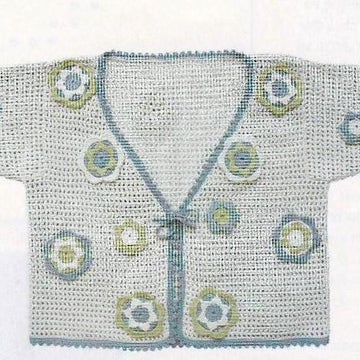 Crochet Flower Cardigan